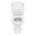 Ver mais imagens de Kit Vaso Sanitário com Caixa Acoplada e Assento Saveiro Celite Branco/Brilhante