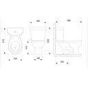 Ver imagem 5 de Kit Vaso Sanitário Infantil com Caixa Acoplada e Assento Kids Celite Branco