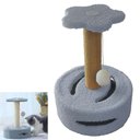 Ver imagem 1 de Arranhador para Gatos Bola Brincadeira Arranhar Brincar Pet Shop Sisal Interativo Descanso Escala Ma