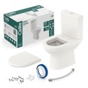 Ver imagem 5 de Kit Vaso Sanitário com Caixa Acoplada e Assento Soft Close Smart Celite Bege/Pergamon
