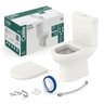 Kit Vaso Sanitário com Caixa Acoplada e Assento Soft Close Smart Celite - 5