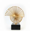 Ver imagem 1 de Decoração Escultura Espiral Dourada Goods Br 166576