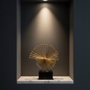Ver imagem 2 de Decoração Escultura Espiral Dourada Goods Br 166576
