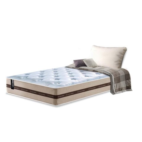Colchão Solteiro Cama Inbox de Molas Ensacadas Smart 88x188x22 Bege