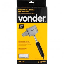 Ferros para Solda Machadinha Fsm 180/180w 220v Vonder - 2