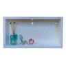 Nicho Promoçao Banheiros Porcelanato Polido Branco 60x32cm - 3