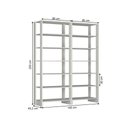 Ver imagem 4 de Estante Closet Yes 160cm com 12 Prateleiras - Branco