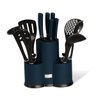 Jogo Facas Utensílios Suporte 12pçs Aquamarine Berlinger Haus Utensílios Cozinha Profissional - 10
