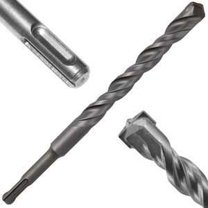 Broca Vídea Fura Parede Concreto 8mm X 160mm Encaixe Sds Plus | Fertak