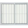 Vitro de Aluminio 2 Folhas com Grade Linha Premium:1,20 X 1,50/branco - 1