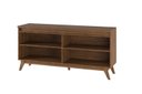 Ver imagem 3 de Buffet Aparador 4 Portas MDP/MDF Mel Off White 156cm Eifel Marrom