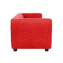 Ver imagem 3 de Sofá Namoradeira Amsterdam 1,40m Suede Vermelho - Inova Decorações