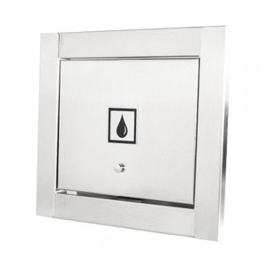 Visor de Água em Inox Escovado Design Moderno Clean