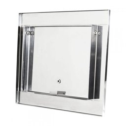 Visor de Água em Inox Escovado Design Moderno Clean - 2