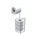 Ver imagem 1 de Porta Papel Higiênico de Chão em Aço - Stolf Cromado