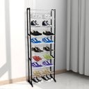 Ver imagem 4 de Sapateira Preta com 10 Prateleiras Organizador para 20 Pares