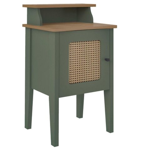 Mesa de Canto e Cabeceira Mesinha de Apoio Charlotte Menta / Carvalho