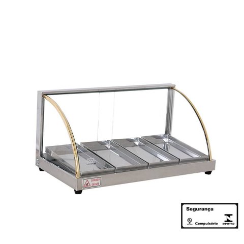 Estufa para Salgados 4 Bandejas Linha W 220V W4 Titã
