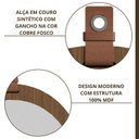 Ver imagem 5 de Espelheira para Banheiro Alça em Couro Lua Espresso Móveis Marrom/Freijó