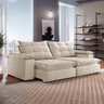 Sofa Retrátil e Reclinável 5 Lugares 290cm Espanha Veludo   - 1