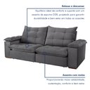 Ver imagem 6 de Sofa Retrátil e Reclinável 5 Lugares 290cm Espanha Veludo