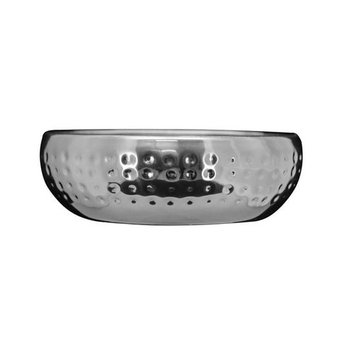 Centro de Mesa Yangzi Inox Martelado 22cm 26184