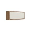 Ver imagem 5 de Cozinha Modulada 4 Peças 8 Portas 1 Nicho para Forno 100% MDF Louro Freijó e Argila Viena Bege