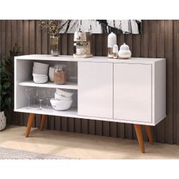 Buffet 120cm 4 Pés Palito E 2 Portas Para Sala De Estar - 5