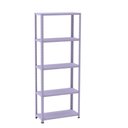 Ver imagem 1 de Estante de Estrutura Metálica com 5 Prateleiras 175cm(a)92acm(l)30cm(p) com Reforço Lilas
