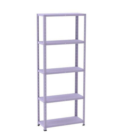 Estante de Estrutura Metálica com 5 Prateleiras 175cm(a)92acm(l)30cm(p) com Reforço Lilas
