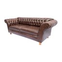 Ver imagem 2 de Sofá Chesterfield Conde Del 1,80:CORANO MARROM