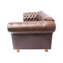Ver imagem 1 de Sofá Chesterfield Conde Del 1,80:CORANO MARROM
