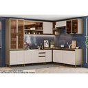 Ver imagem 1 de Cozinha Modulada Connect 12 Peças 4aéreos+4balcões+ 1 Paneleiro +3complementos C6p08 Duna