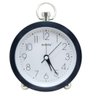 Mini Relógio Despertador Analógico Alarme Preto 15 Cm Altura - 1