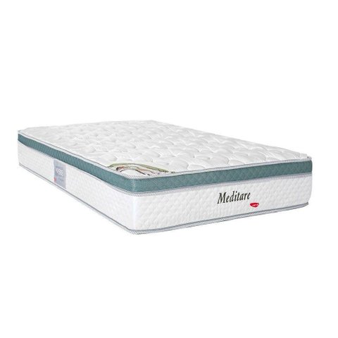 Colchão Solteirão Molas Ensacadas Masterpocket Meditare Euro Pillow (96x203x29) - Herval