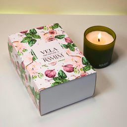 Vela Aromática Figo Verde 190g para Presente - 2