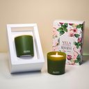 Ver imagem 3 de Vela Aromática Figo Verde 190g para Presente