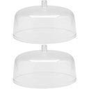 Ver imagem 1 de Kit 2 Cúpulas Prato Bolo 30cm Boleira Natural ou