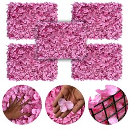 6 Painéis de Parede para Jardim Vertical 60x40 Flores Artificiais para Sala e Escritório - 7