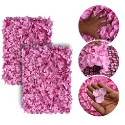 6 Painéis de Parede para Jardim Vertical 60x40 Flores Artificiais para Sala e Escritório - 5