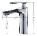 Ver imagem 6 de Torneira Banheiro Lavabo Lavatório Metal Inox Bica Baixa F64