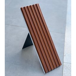 Painel Ripado Concavo Placa 290x15x1,5 Cm Wpc Cores - 3