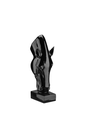 Ver imagem 1 de Escultura Estátua Decorativa Cabeça de Cavalo Média 80cm:preto Brilho