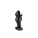 Ver imagem 1 de Escultura Estátua Decorativa Cabeça de Cavalo Média 80cm:preto Brilho