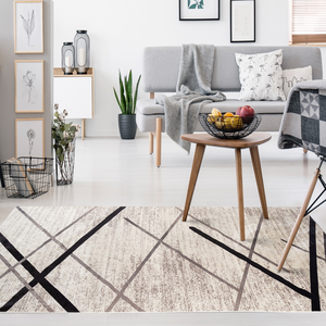 Tapete Sala Indiano Luxo 2,00x2,50 M Importado Geométrico