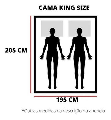 Cama King Size Malbec de Madeira Maciça Angelim Pedra/Tauari Imbuia - 2