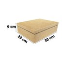 Ver imagem 5 de Caixa para 6 Relógios e Joias e Biju Flocado em Preto Josely Flocados Caixa para 06 Relógios e Joias