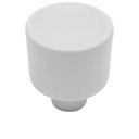 Ver imagem 1 de Puxador Yuma Ponto 19mm Branco Fosco - Torralba