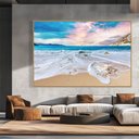 Ver imagem 1 de Quadro Decorativo Paisagem Praia Mar Sala Quarto Casa Escritório