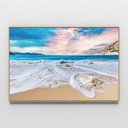 Ver imagem 3 de Quadro Decorativo Paisagem Praia Mar Sala Quarto Casa Escritório